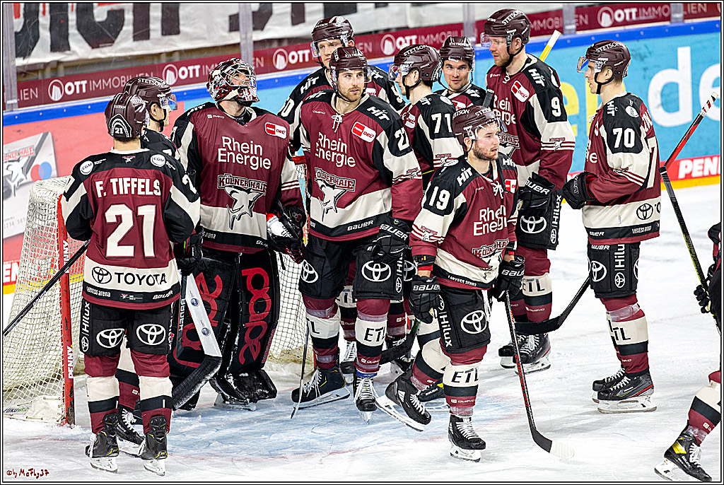 PENNY DEL;  Koelner Haie - Iserlohn Roosters; Koeln, 11.01.2021